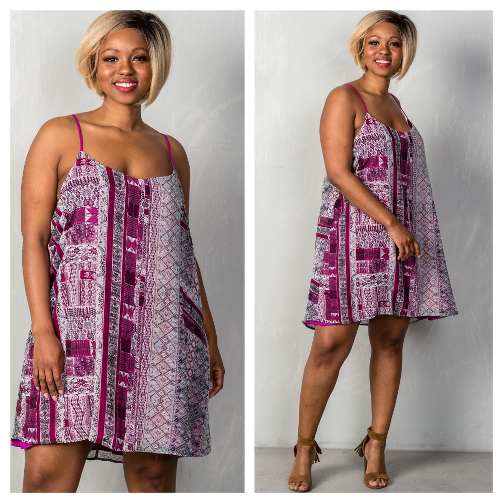 🔥💥Plus size cami swing  mini dress🔥💥 - Picture 3 of 6